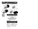 Superwinch 12 & 24 Volt DC Electric Winch 3000 User's Manual