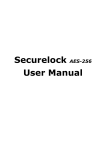 Super Talent Technology SecureLock AES-256 User's Manual