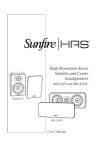 Sunfire HRS-SAT4 User's Manual