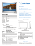 SunBriteTV 2310HD User's Manual