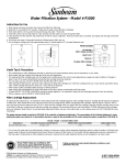 Sunbeam P1000 User's Manual