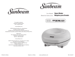 Sunbeam FPSBDML920 Instruction Manual