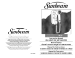 Sunbeam 1626 User's Manual