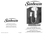 Sunbeam 1622 User's Manual