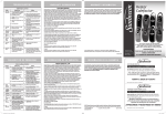 Sunbeam Bedding SFH811 User's Manual