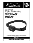 Sunbeam Bedding SBFNSS1C User's Manual