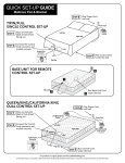 Sunbeam Bedding BRF9H-MASTER User's Manual