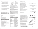 Sunbeam Bedding 00302-MASTER User's Manual