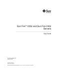 Sun Microsystems V20z User's Manual