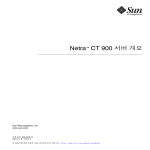 Sun Microsystems Netra Ct 900 User's Manual