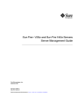 Sun Microsystems FIRE V20Z User's Manual
