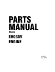 Subaru Robin Power Products EH035V User's Manual