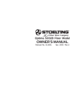 Stoelting Optima SO328 User's Manual