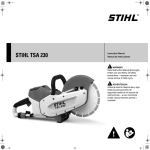 STIHL TSA 230 Instruction Manual
