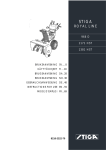 Stiga 1171 HST User's Manual