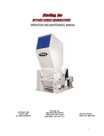 Sterling Saw D48160s User's Manual