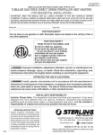 Sterling RF-75 User's Manual