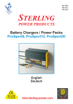 Sterling Power Products PS1208 User's Manual