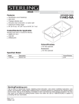 Sterling Plumbing Carthage 11445-NA User's Manual