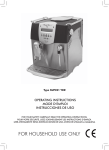 Starbucks Barista SUP021 YDR User's Manual