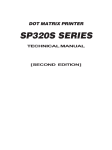 Star Micronics SP320S User's Manual