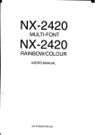 Star Micronics NX-2420 User's Manual