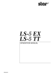 Star Micronics LS-5 TT User's Manual