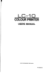 Star Micronics lC-10 User's Manual