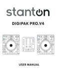 Stanton DIGIPAK PRO.V4 User's Manual