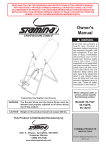 Stamina Products , Inc Fitness Equipment 55-1527 User's Manual