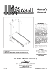 Stamina Products 45-1002B User's Manual