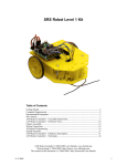 SRS Labs SRS Robot Level 1 Kit User's Manual