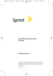 Sprint Nextel PC-5740 User's Manual