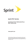 Sprint Nextel MM-7500 User's Manual