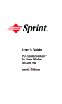 Sprint Nextel 550 User's Manual