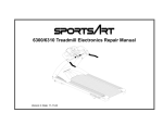 SportsArt Fitness Treadmill 6300 User's Manual