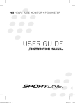 Sportline 965 User's Manual