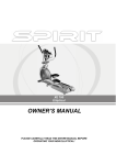 Spirit XE700 User's Manual