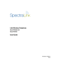 SpectraLink 410 User's Manual