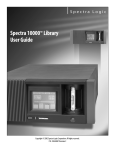 Spectra Logic 10000 User's Manual