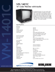 Speco Technologies VM-1401C User's Manual