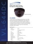 Speco Technologies VL-6444DC User's Manual