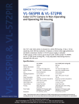 Speco Technologies VL-565PIR User's Manual