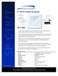 Speco Technologies SP-CT8/T User's Manual