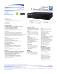 Speco Technologies NVRP4 User's Manual