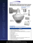 Speco Technologies HT650PT10X User's Manual