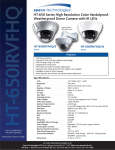 Speco Technologies HT-650IRVFHQ/S User's Manual