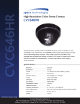 Speco Technologies CVC646HR User's Manual