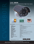 Speco Technologies CVC-980 IR User's Manual