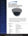 Speco Technologies CVC-7245EXTP User's Manual